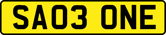 SA03ONE