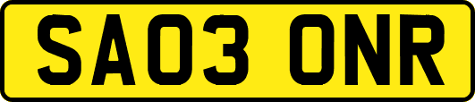SA03ONR