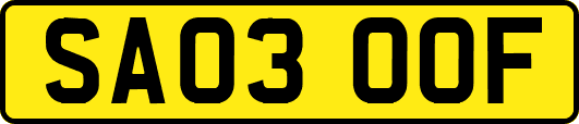 SA03OOF