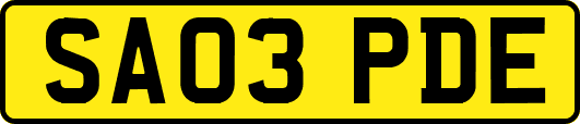 SA03PDE