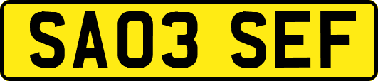SA03SEF
