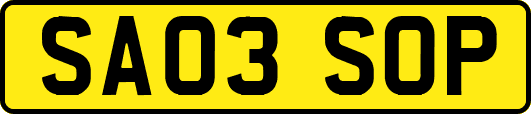 SA03SOP