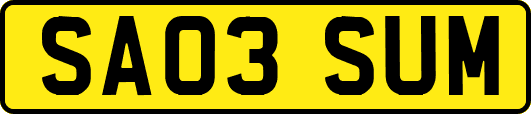 SA03SUM