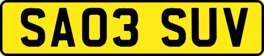 SA03SUV