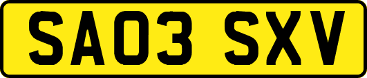 SA03SXV