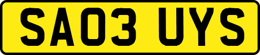 SA03UYS