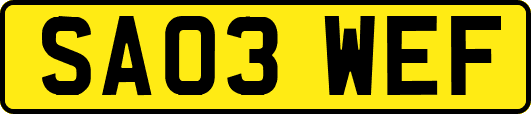 SA03WEF