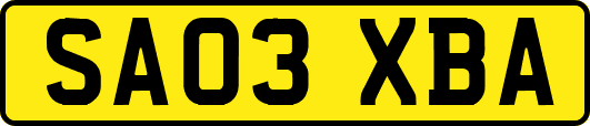SA03XBA