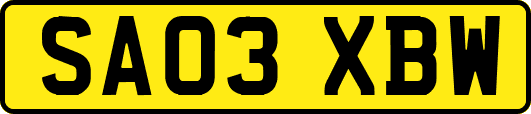 SA03XBW