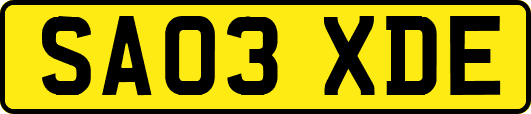 SA03XDE