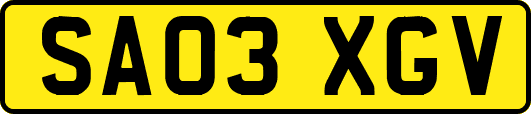 SA03XGV