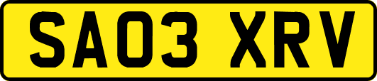 SA03XRV