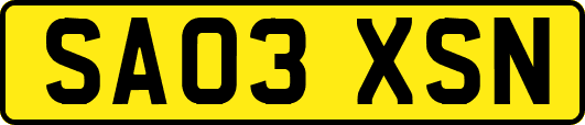 SA03XSN