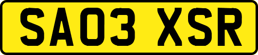 SA03XSR