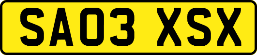 SA03XSX