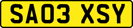 SA03XSY