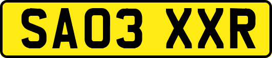SA03XXR