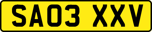 SA03XXV