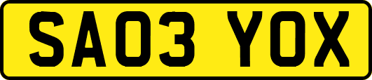 SA03YOX