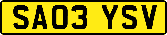 SA03YSV