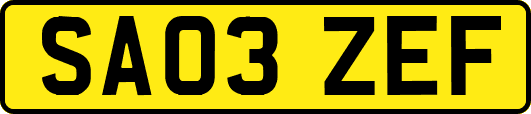 SA03ZEF