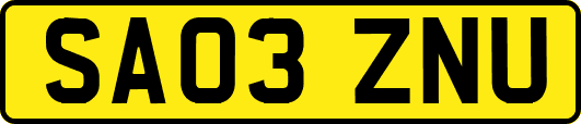 SA03ZNU