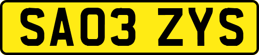 SA03ZYS
