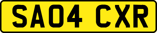 SA04CXR