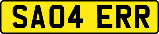 SA04ERR