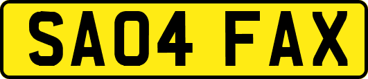 SA04FAX