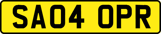 SA04OPR