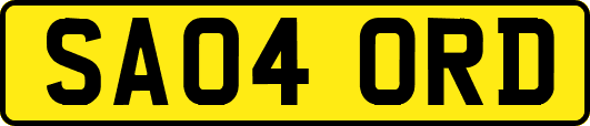 SA04ORD