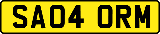 SA04ORM