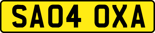 SA04OXA