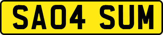 SA04SUM