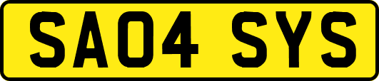SA04SYS
