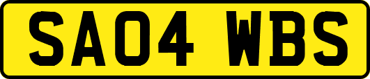 SA04WBS