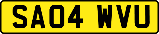 SA04WVU