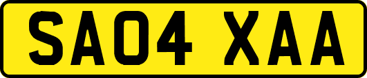 SA04XAA