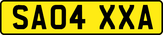 SA04XXA