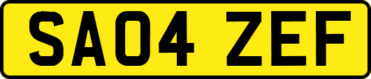SA04ZEF