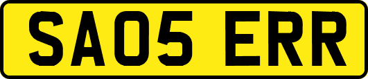 SA05ERR