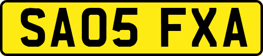 SA05FXA