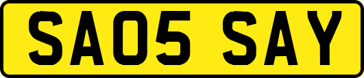 SA05SAY