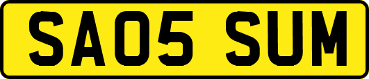 SA05SUM