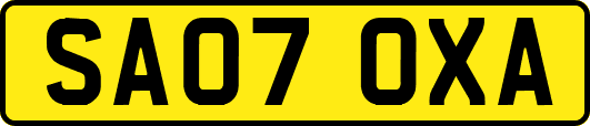 SA07OXA