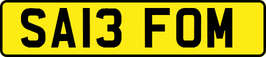 SA13FOM