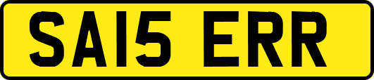 SA15ERR