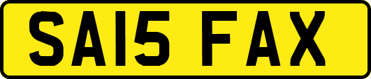 SA15FAX