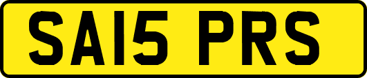 SA15PRS